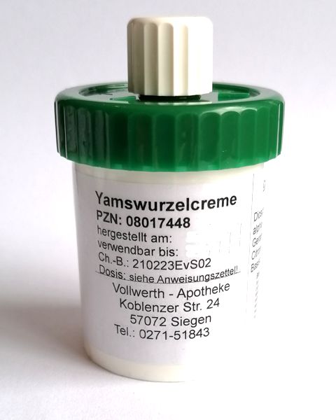 Yamswurzelcreme leicht duftend 50g